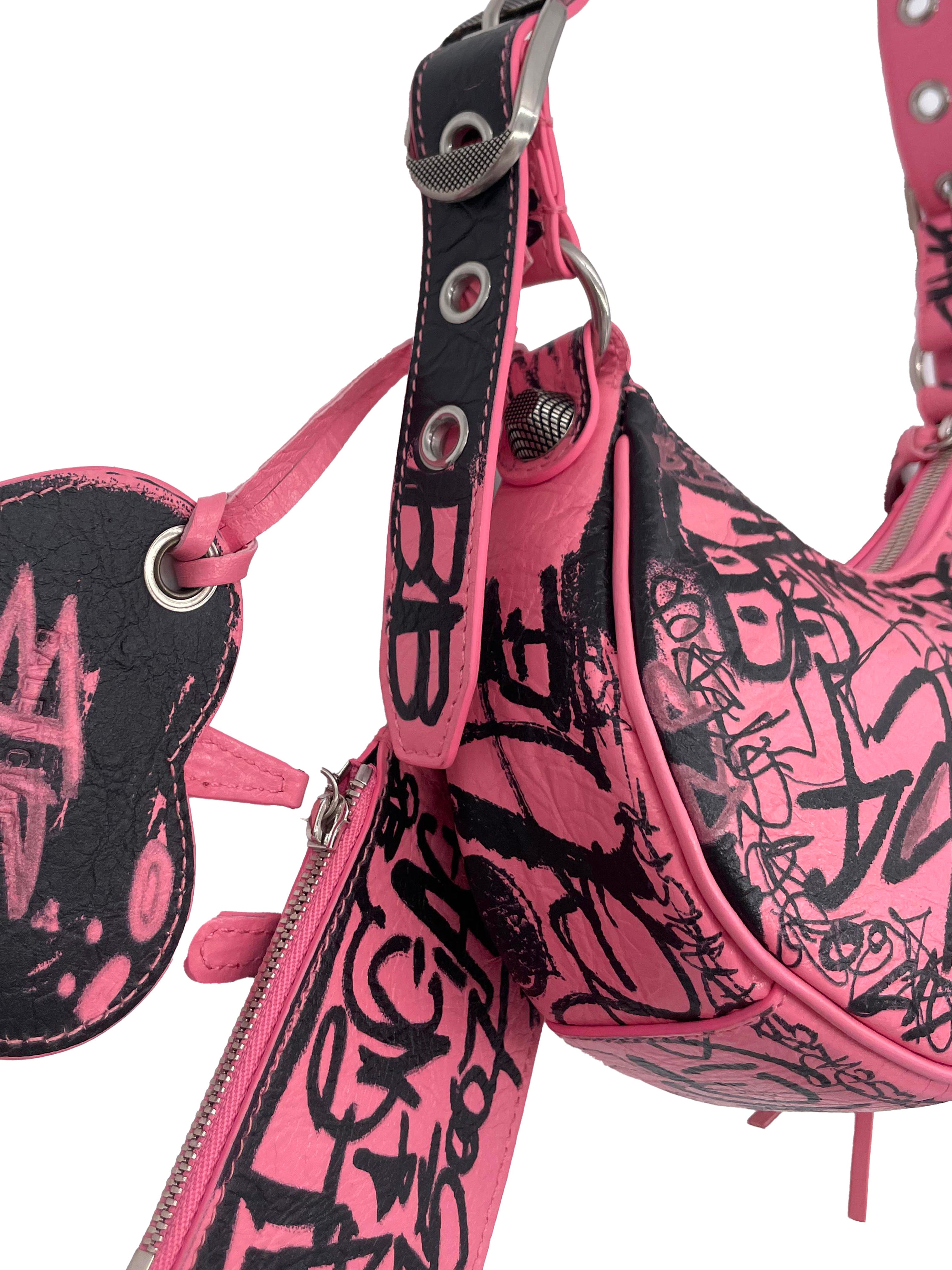 Balenciaga Le Cagole XS Graffiti