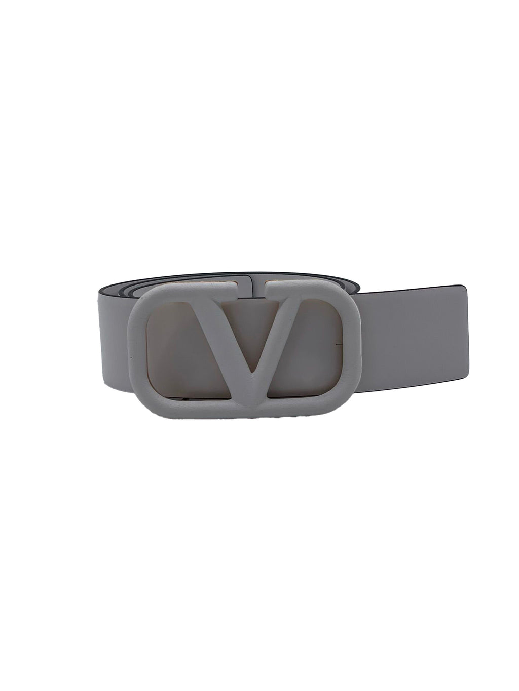 Valentino Cintura V Logo Bianco