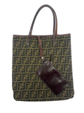Fendi Tote Bag Tela Zucca