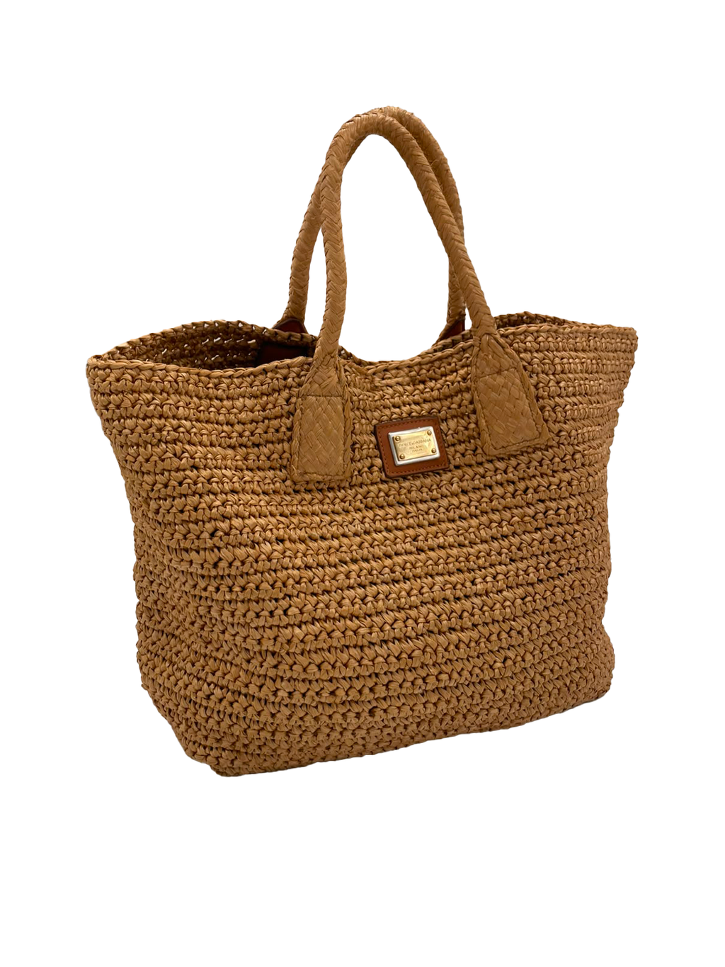 Dolce & Gabbana Rafia Shopper