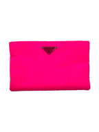 Prada Pochette Piatta Rosa Fluo