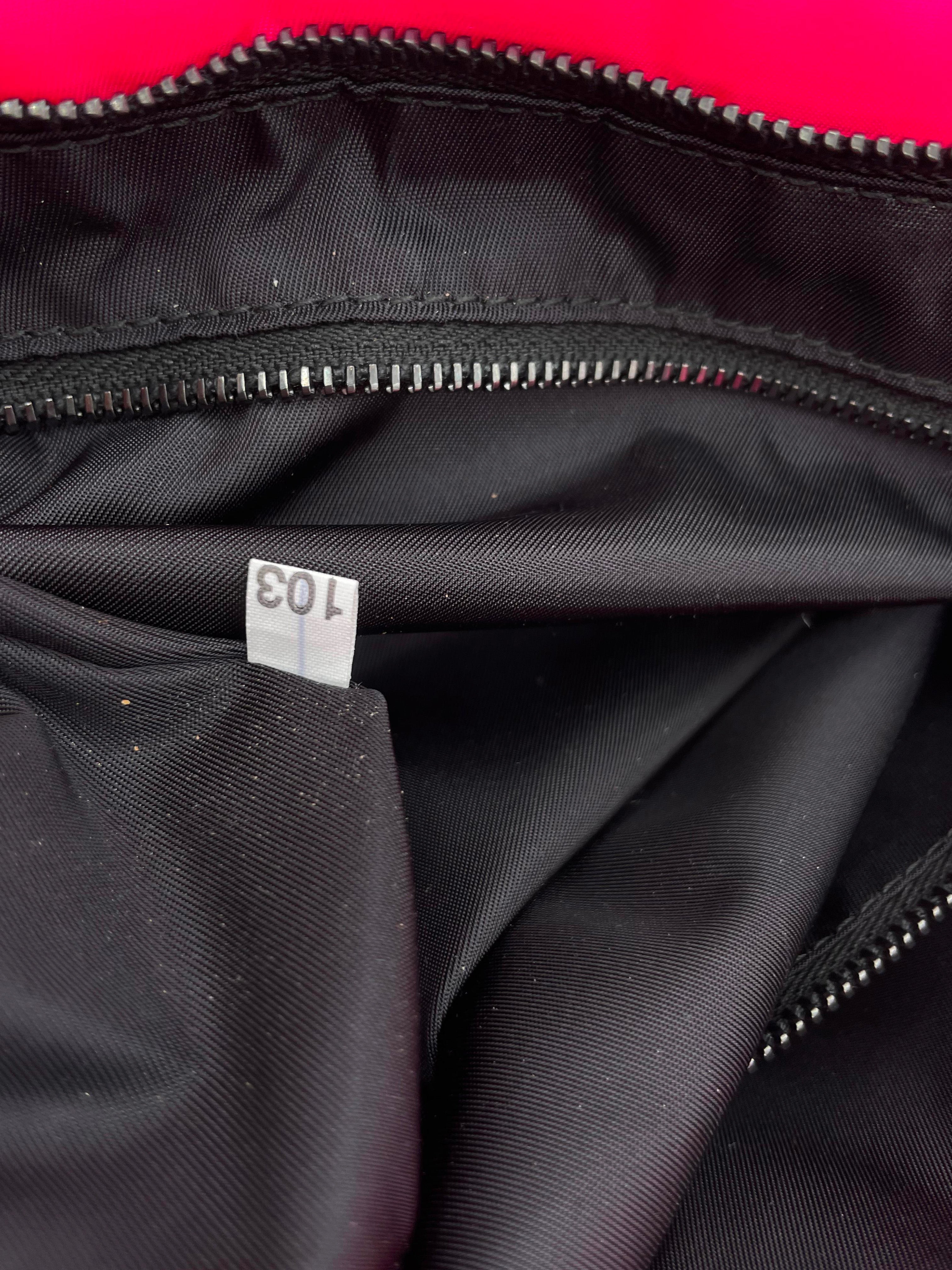 Prada Pochette Piatta Rosa Fluo