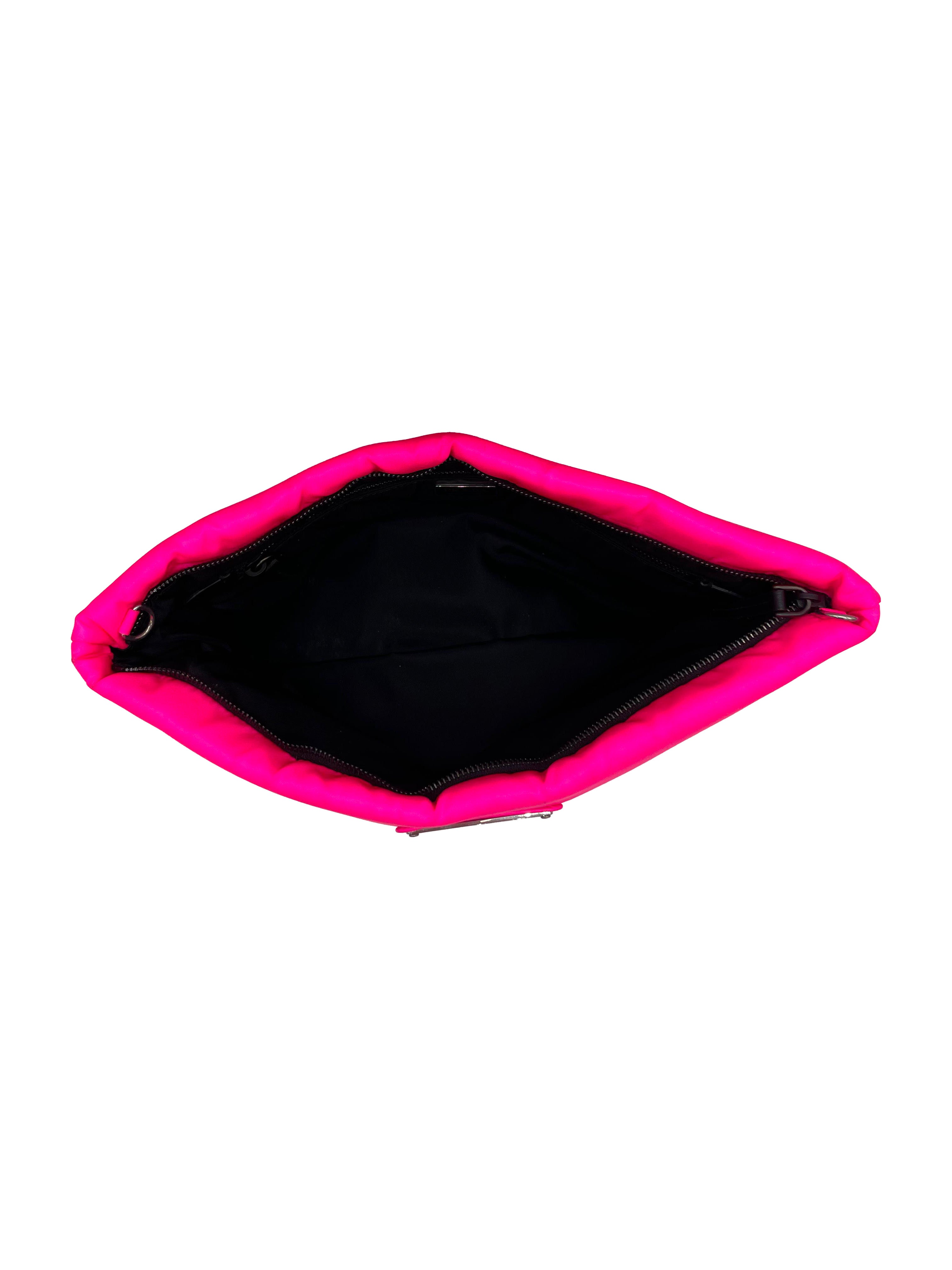Prada Pochette Piatta Rosa Fluo