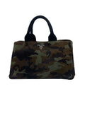Prada Tote Bag Cavallino Camouflage