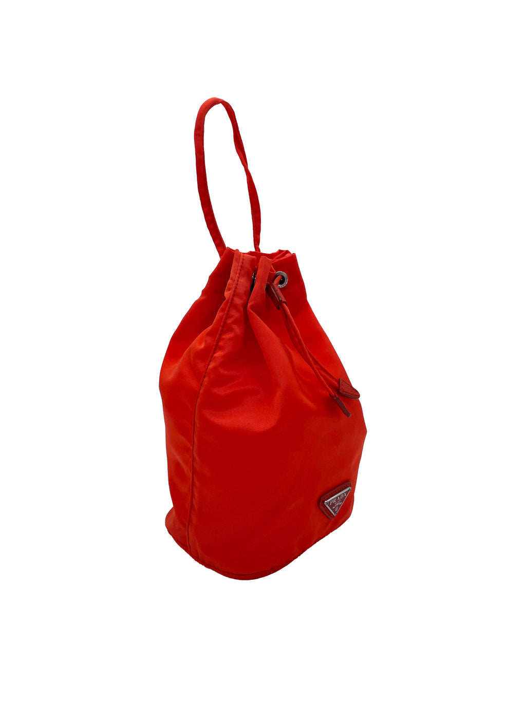 Prada Pouch in Nylon Arancione