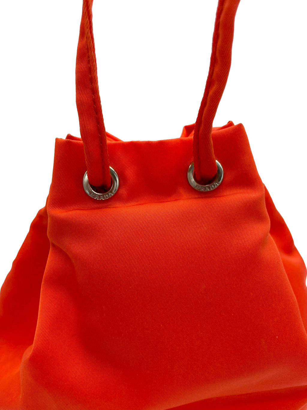Prada Pouch in Nylon Arancione