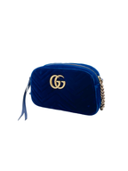 Gucci Velvet Camera Bag Marmont