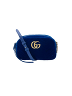 Gucci Velvet Camera Bag Marmont