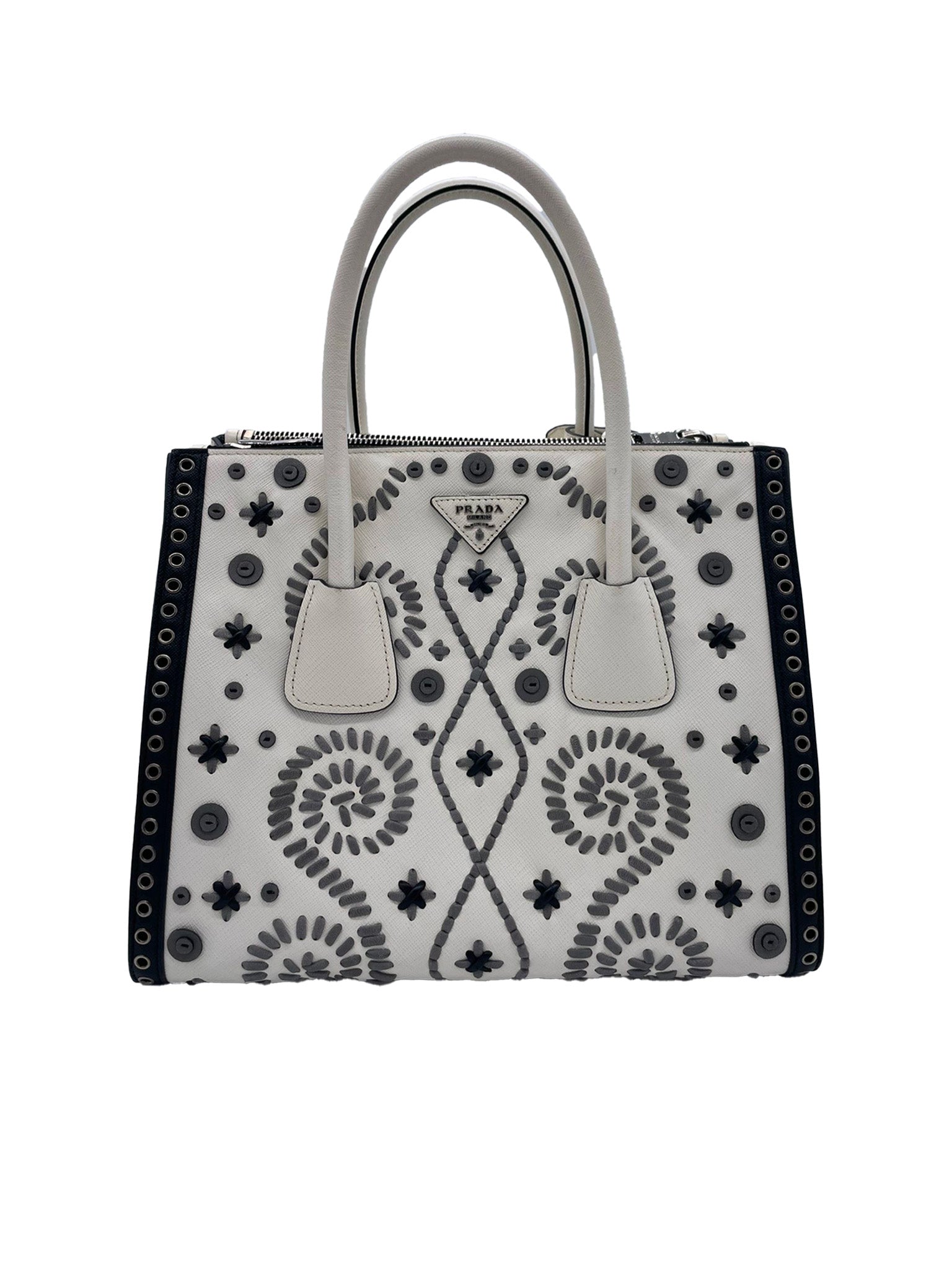 Prada Tote Saffiano Ricami